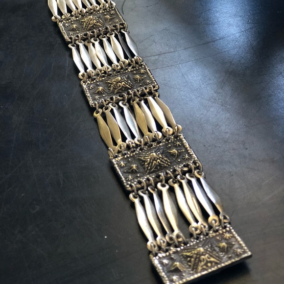 Vintage sterling bracelet - Picture 2 of 3